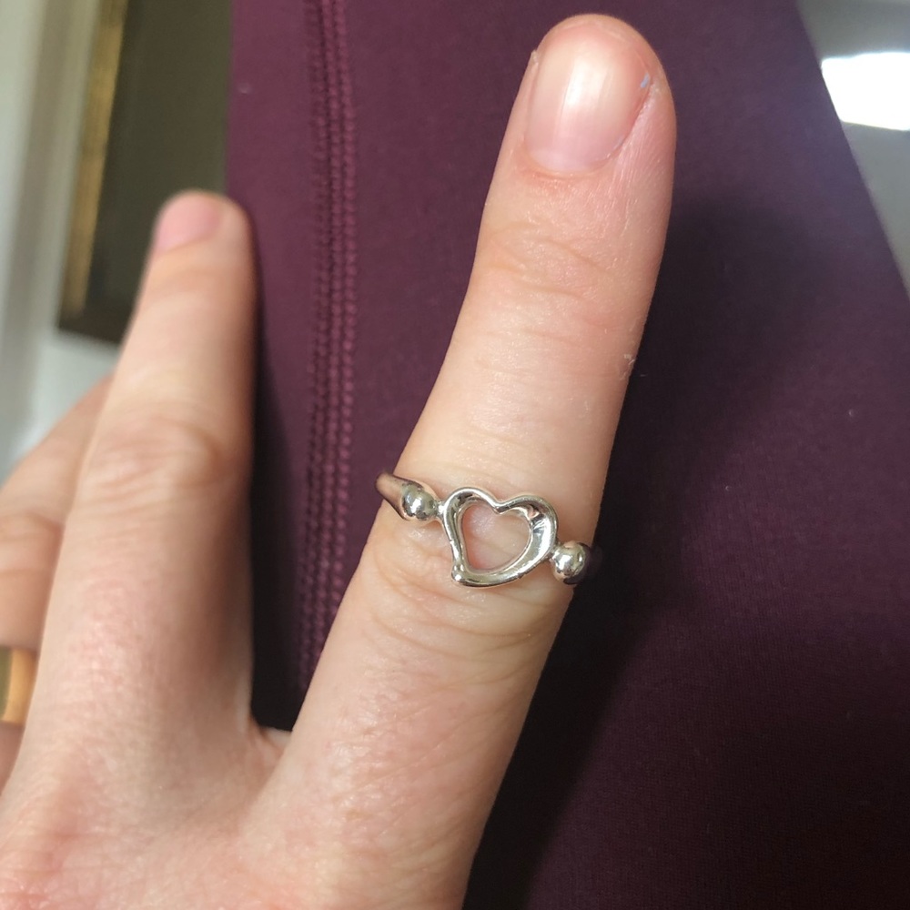Authentic Elsa Peretti heart ring, 6